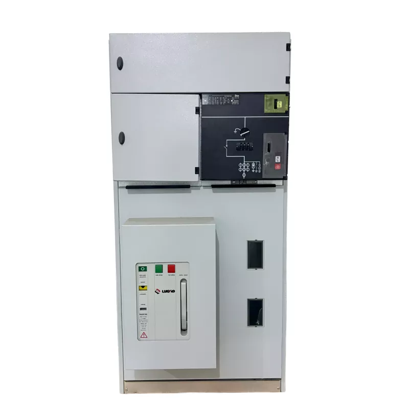Ing njero ruangan Gas Insulated Ring Unit Utama Switchgear Panel karo VCB
