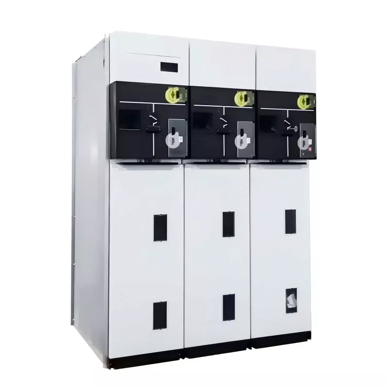 SM6 SF6 Gas terisolasi kompak RMU logam terlampir switchgear